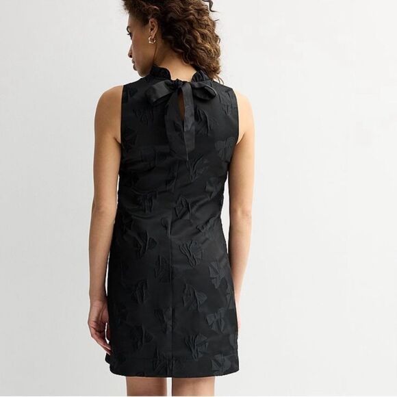 Draper James Bow Jacquard Sleeves Short Dress- Size XXL - Picture 4 of 10